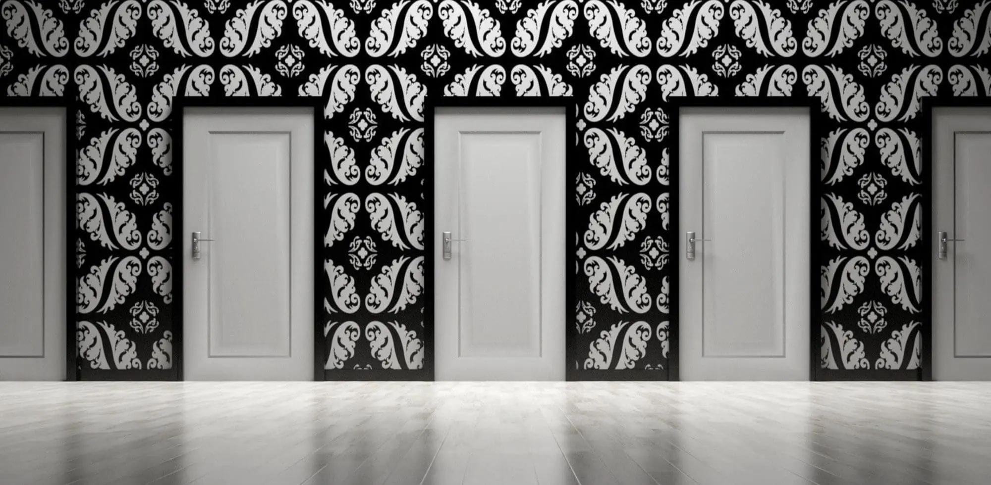 white doors