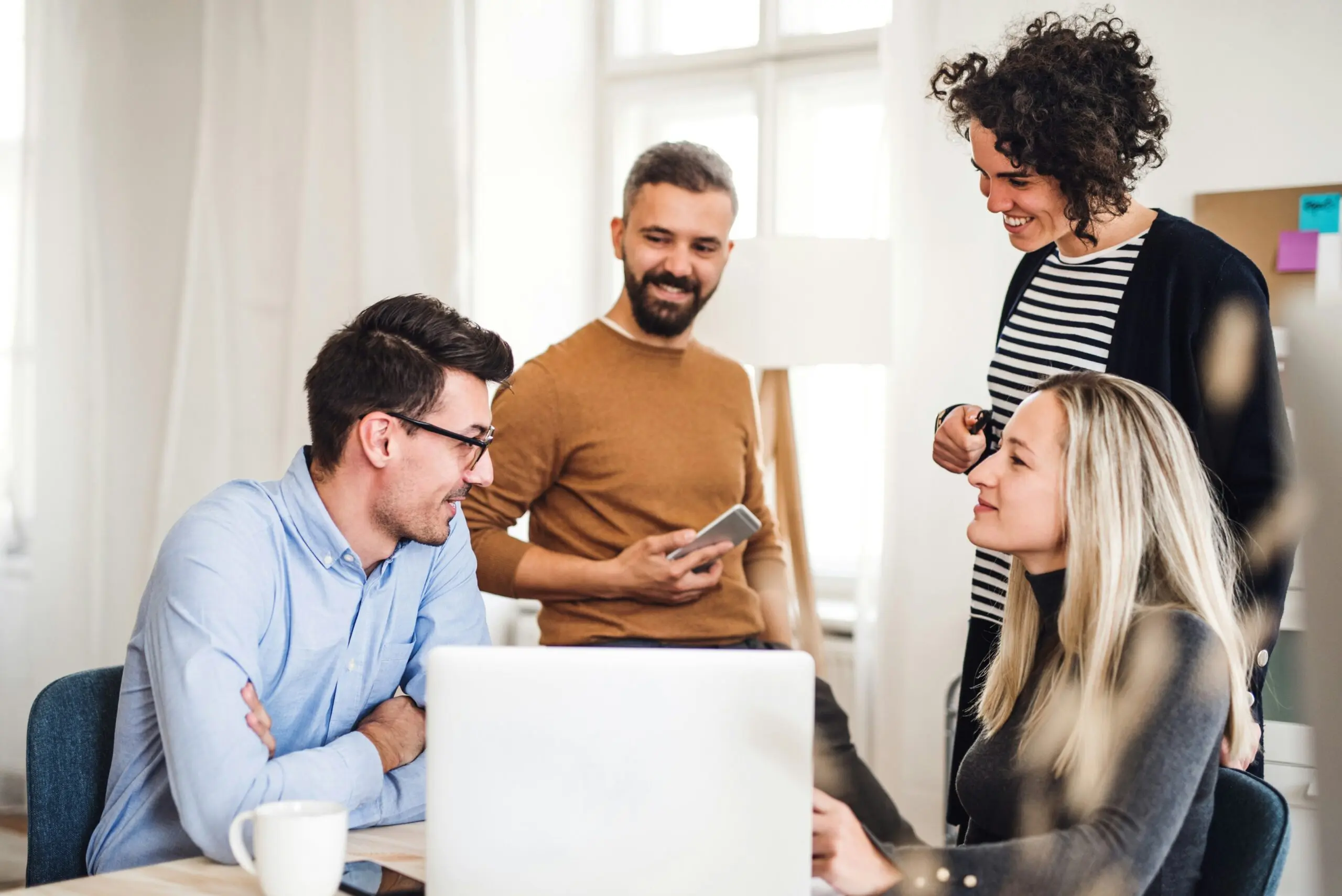 Hey Reliable - Why Use WordPress - Group of People in Office