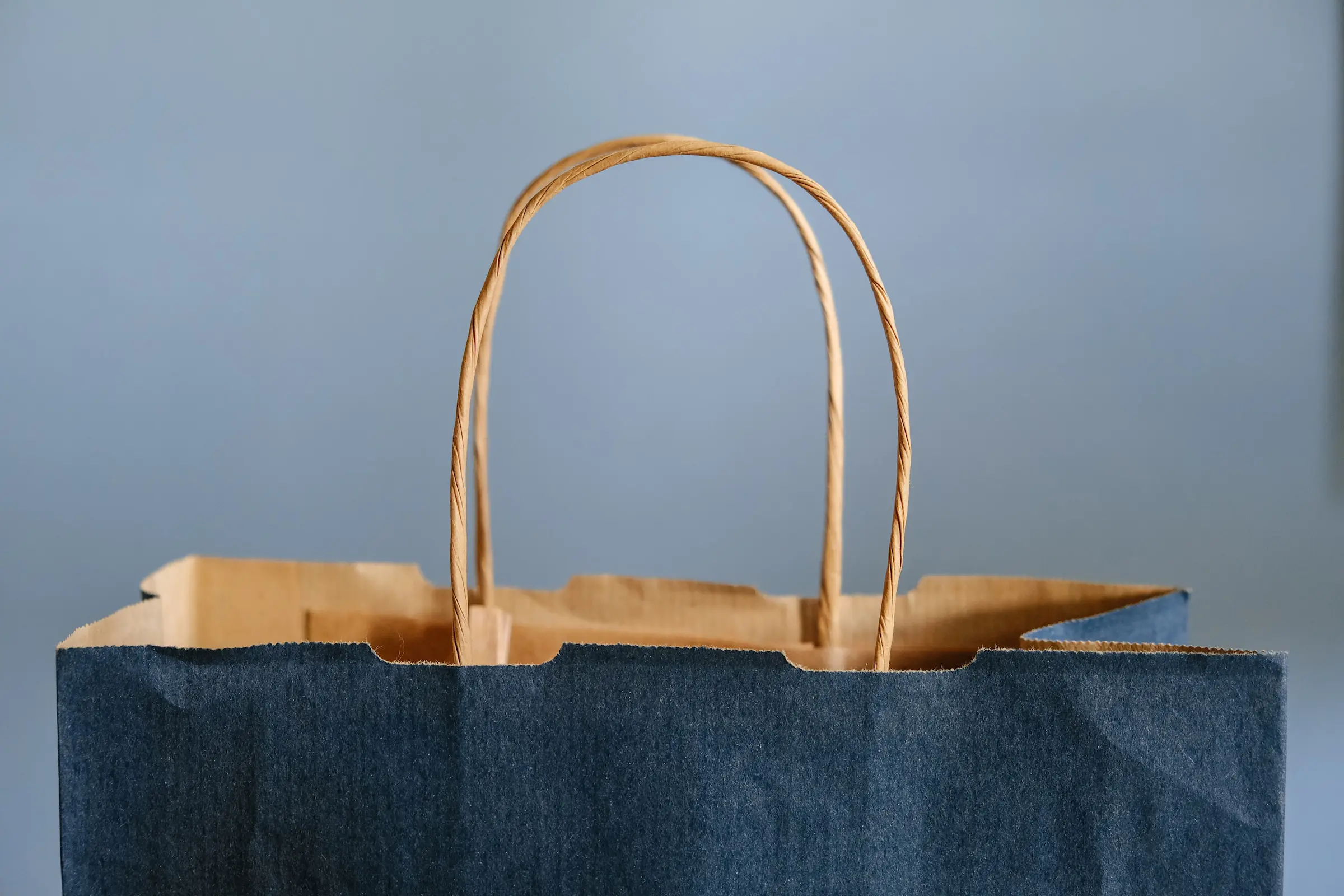 a shopping bag
