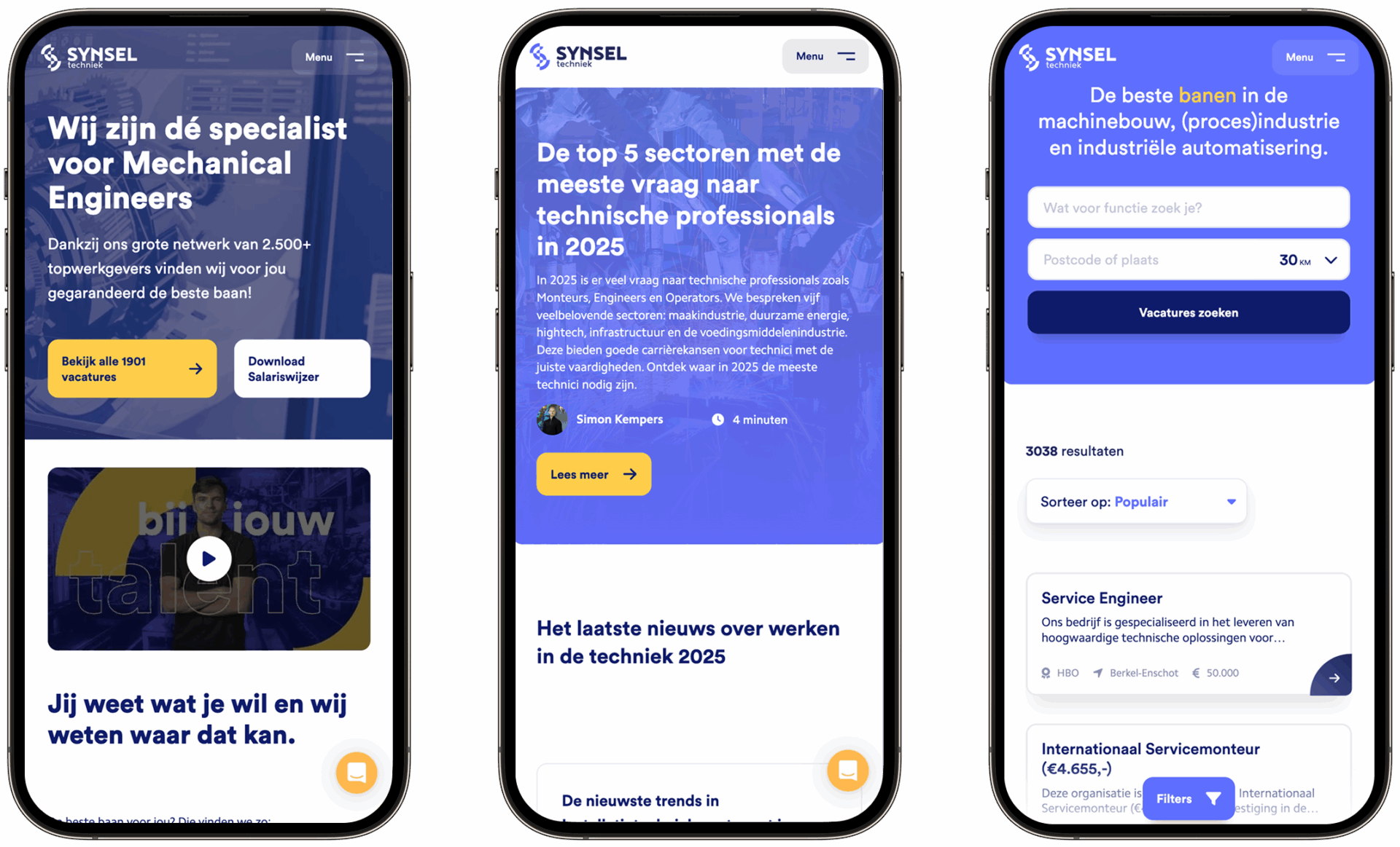 Hey Reliable Responsive Design Synsel
